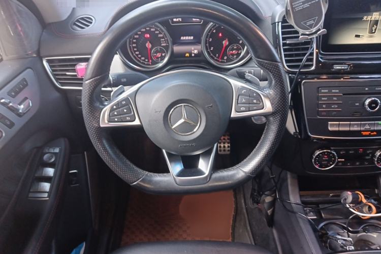 Used Mercedes-Benz GLE Coupe 2015 GLE 450 AMG 4MATIC Coupe SUV Steering Wheel