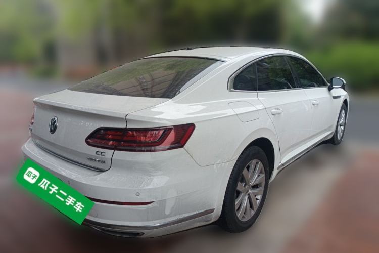 Used Volkswagen FAW-Volkswagen CC 2019 330TSI Huayan Edition China VI Rear Right 45 Deg