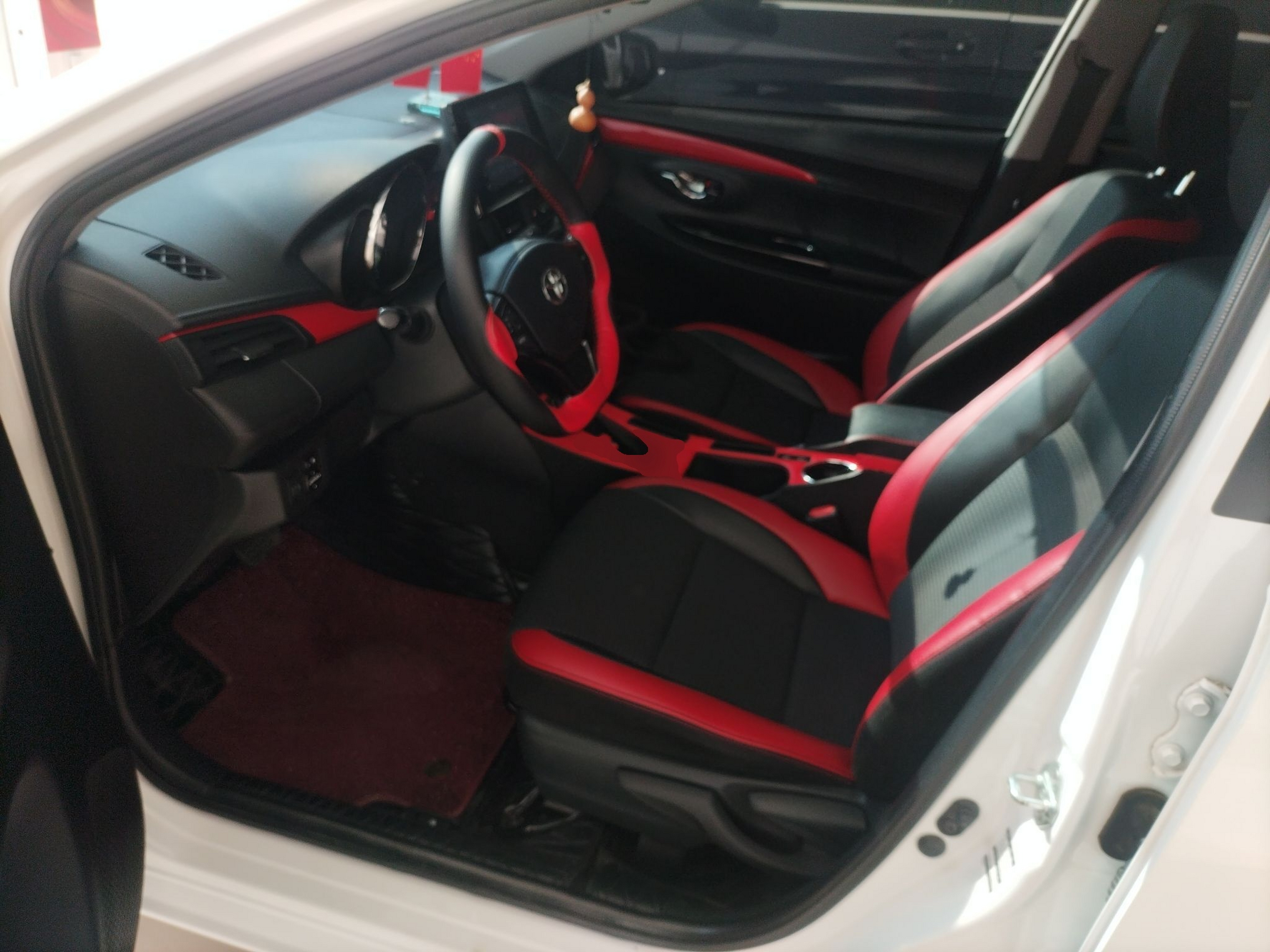 Avant de la voiture