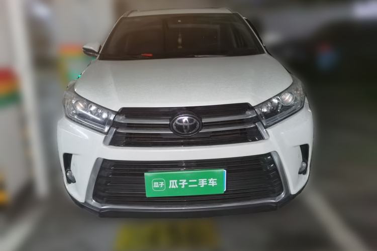 Used Toyota Highlander 2018 2.0T Four-Wheel Drive Prestige Version 7 Seats China V Emission Standard Front