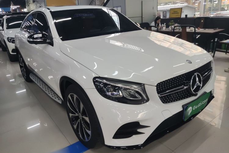 Used Mercedes-Benz GLC Coupe 2017 GLC 260 4MATIC Coupe SUV Front Right 45 Deg