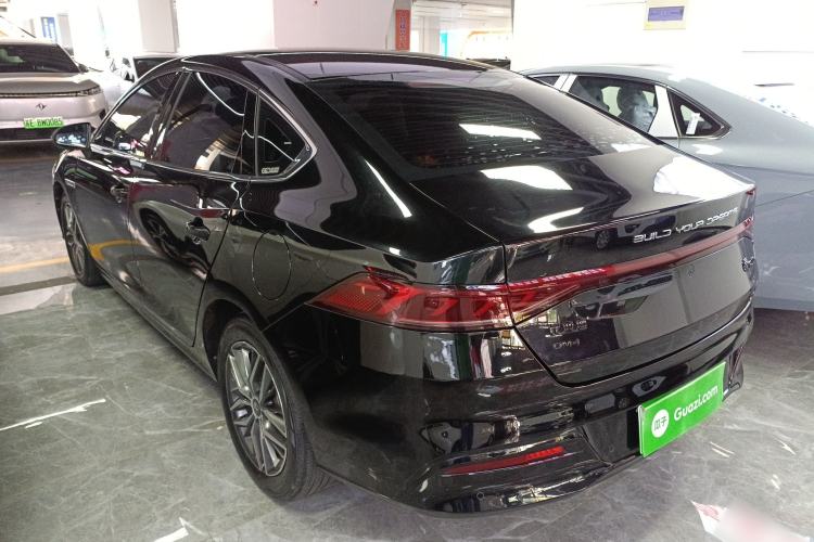 Used BYD Qin PLUS 2021 DM-i 55KM Flagship Model Rear Left 45 Deg
