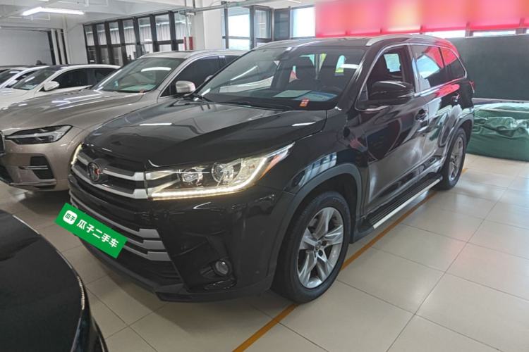 Used Toyota Highlander 2018 2.0T Two-Wheel-Drive Luxury Edition 7 Seats Emission Standard China V