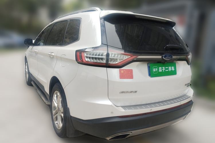 Used Ford Edge 2016 EcoBoost 245 Two-Wheel-Drive Titanium 7-Seater Rear Left 45 Deg