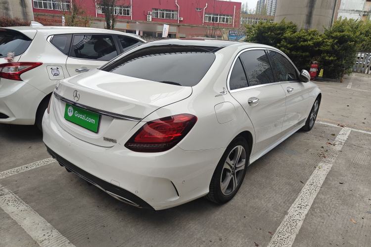 Used Mercedes-Benz C-Class 2019 Restyled C 260 L Sport Edition Rear Right 45 Deg