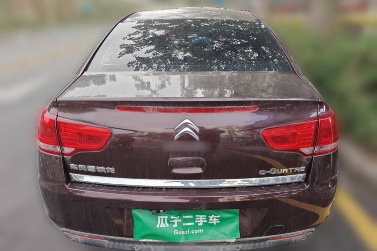 Used Citroen C-Quatre 2014 VTS Version 1.6L Automatic Prestige Model Rear