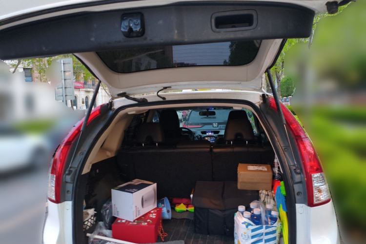 Used Honda CR-V 2013 2.4L four-wheel drive luxury version Trunk