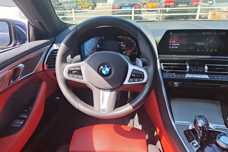 Used BMW 8 Series 2019 840i 4-Door Gran Coupe M Sport Package Steering Wheel