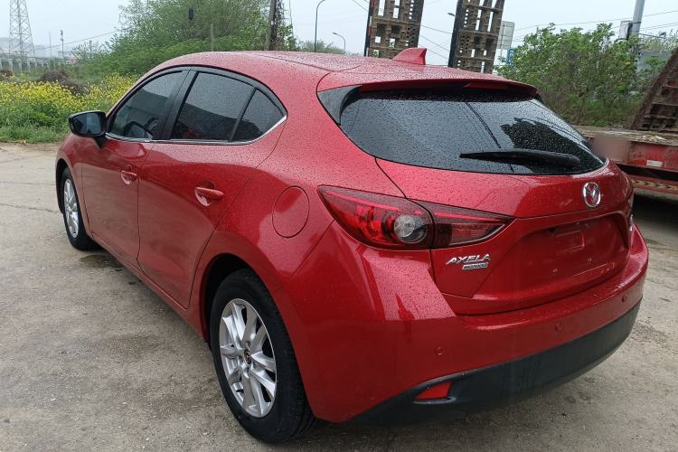 Used Mazda 3 Axela 2016 Hatchback 1.5L Automatic Comfort Model Rear Left 45 Deg