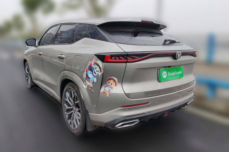 Used CHANGAN UNI-Z New Energy 2024 Blue Whale Smart Electric iDD 125km Excellence Model Rear Left 45 Deg