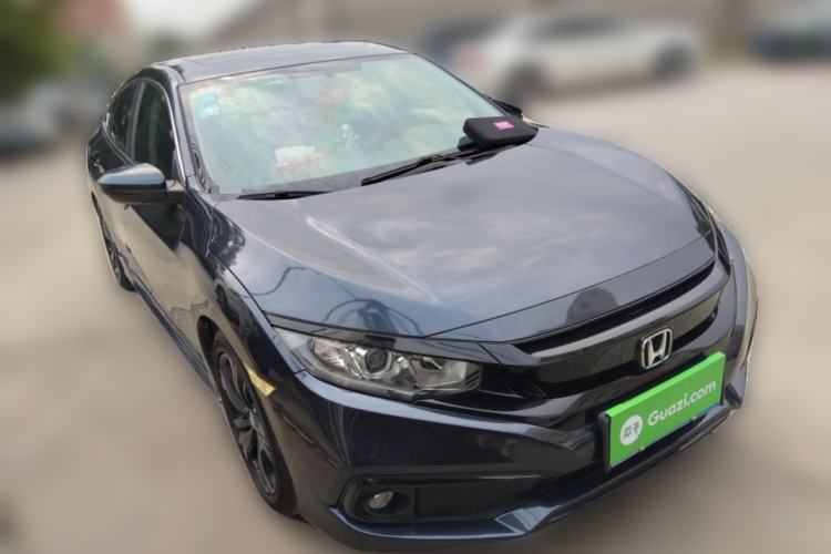 Used Honda Civic 2019 220TURBO CVT Dynamic Edition China VI Emission Standard Front Right 45 Deg