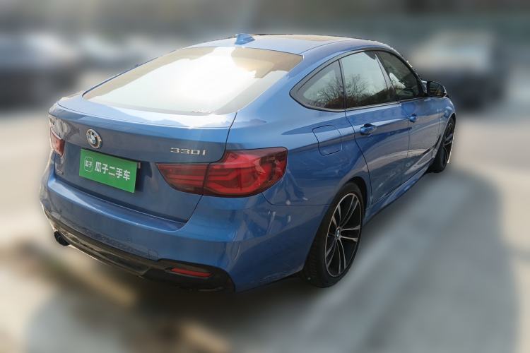 Used BMW 3 Series GT 2019 330i xDrive M Sport Night Edition Rear Right 45 Deg