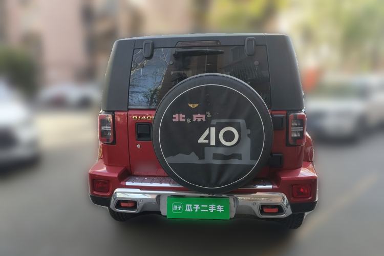 Used BAIC Off-Road BJ40 2019 2.0T Automatic Four-Wheel Drive Urban Hunter Edition Flagship Model China V Emission Standard Rear