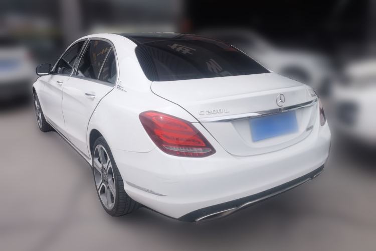 Used Mercedes-Benz C-Class 2016 C 200 L 4MATIC Rear Left 45 Deg