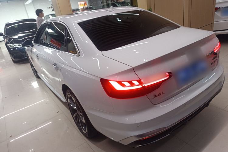 Used Audi A4L 2022 40 TFSI Fashion Dynamic Model Rear Left 45 Deg