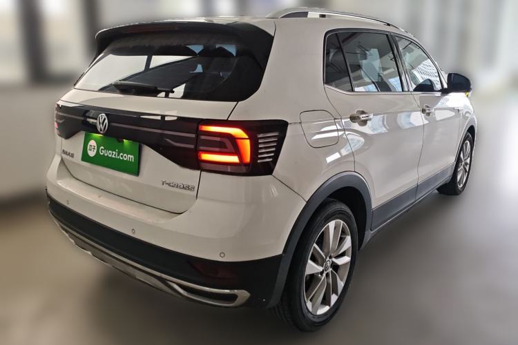 Used Volkswagen T-Cross 2019 1.5L Automatic Comfort Edition Rear Right 45 Deg