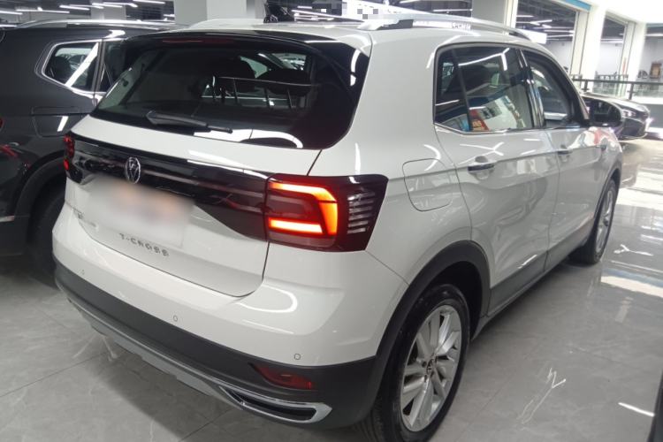 Used Volkswagen T-Cross 2021 1.5L Automatic Comfort Edition Rear Right 45 Deg
