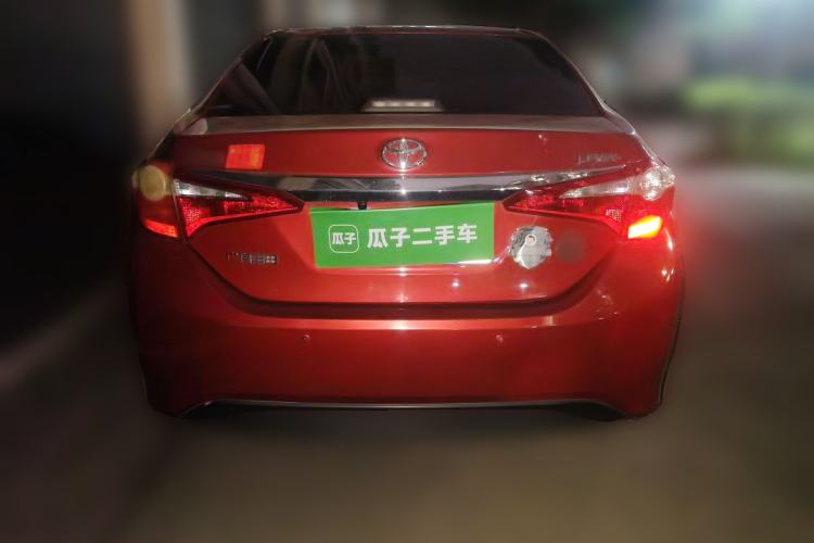 Used Toyota Levin 2014 1.6G CVT Elite Edition Rear