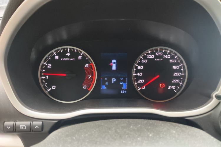 Used Mitsubishi Eclipse Cross 2019 1.5T CVT Two-Wheel Drive Fearless Edition China VI Standard Instrument Cluster