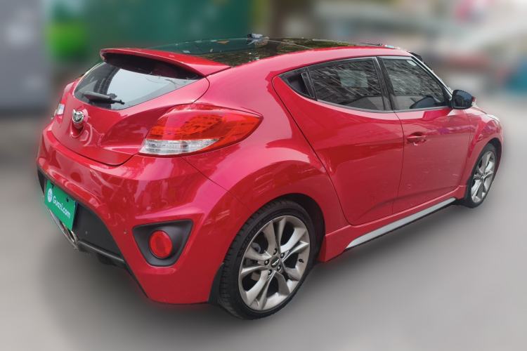 Used Hyundai Veloster 2015 1.6T Automatic Luxury Edition Rear Right 45 Deg