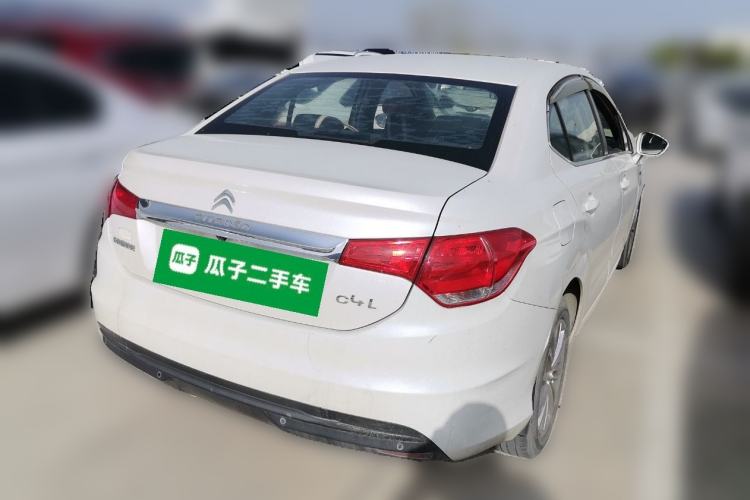 Used Citroen C4L 2015 1.2T Automatic Luxury Edition Rear Right 45 Deg