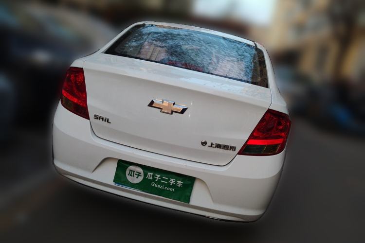 Used Chevrolet Sail 2013 Sedan 1.2L Manual Fashionable Happiness Edition Rear