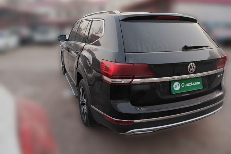 Used Volkswagen Teramont 2019 380TSI Four-Wheel Drive Luxury Version China V Standard Rear Left 45 Deg