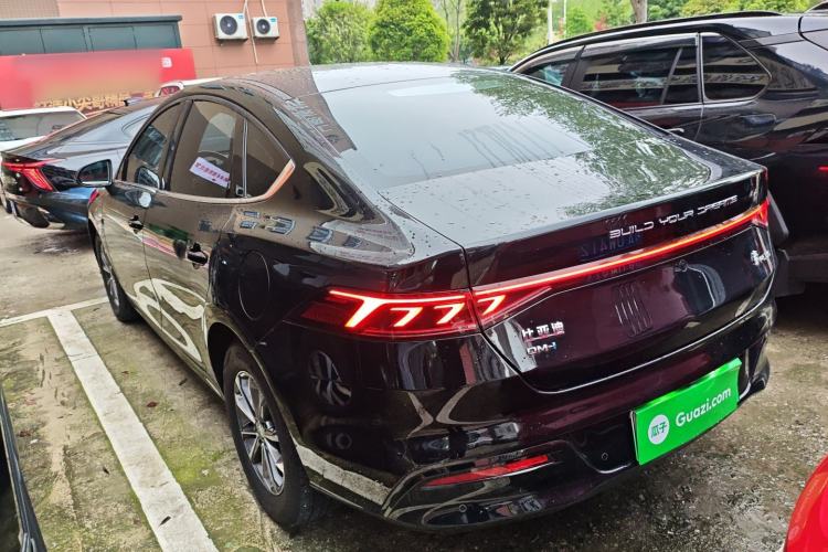 Used BYD Qin PLUS 2024 HONOR Edition DM-i 55KM Leading Model Rear Left 45 Deg