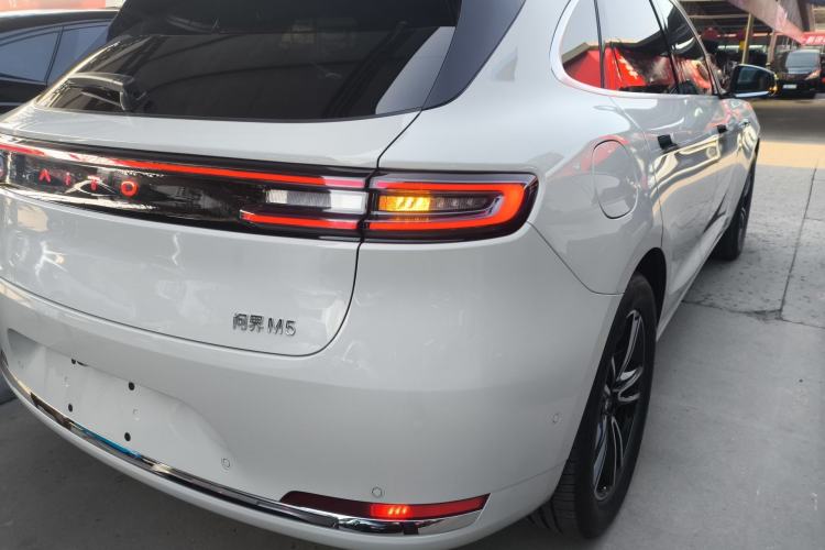 Used Hima AITO M5 2025 Extended-Range Ultra Rear-Wheel-Drive Version Rear Right 45 Deg