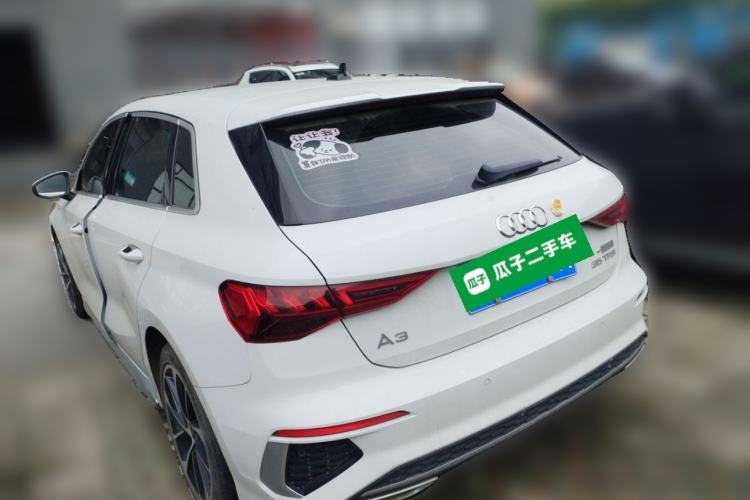 Used Audi A3 2021 Sportback 35 TFSI Advanced Sport Edition Rear Left 45 Deg