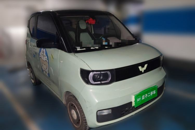 Used Wuling Hongguang MINIEV 2021 Macaron Premium Model – Lithium Iron Phosphate Front Right 45 Deg