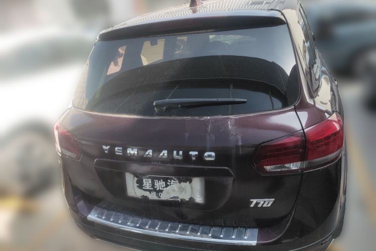 Used Yema T70 2016 1.8L Manual Value Edition Rear