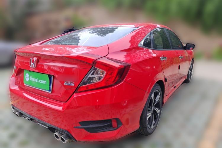 Used Honda Civic 2016 220TURBO CVT Prestige Edition Rear Right 45 Deg
