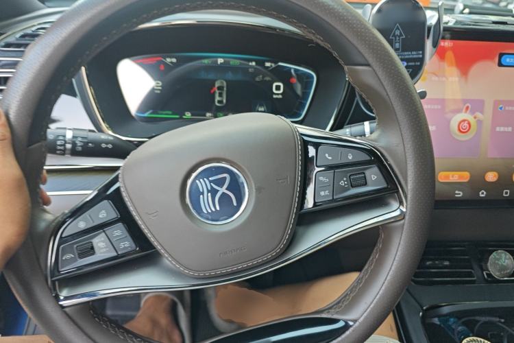 Used BYD Han 2022 DM-i 121KM Luxury Model Steering Wheel