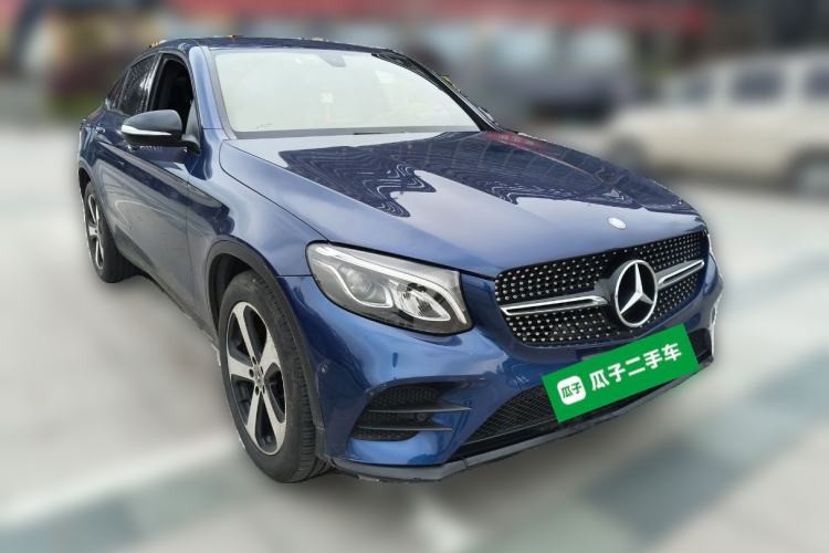 Used Mercedes-Benz GLC Coupe 2017 GLC 200 4MATIC Coupe SUV Front Right 45 Deg