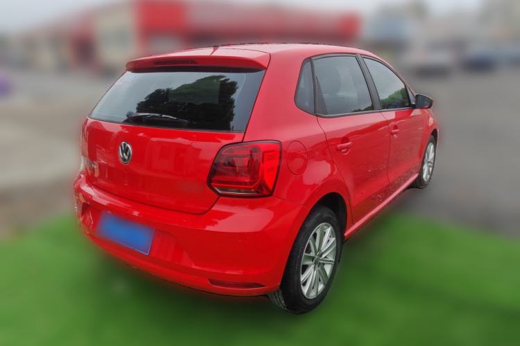 Used Volkswagen Polo 2014 1.4L Automatic Comfort Edition Rear Right 45 Deg