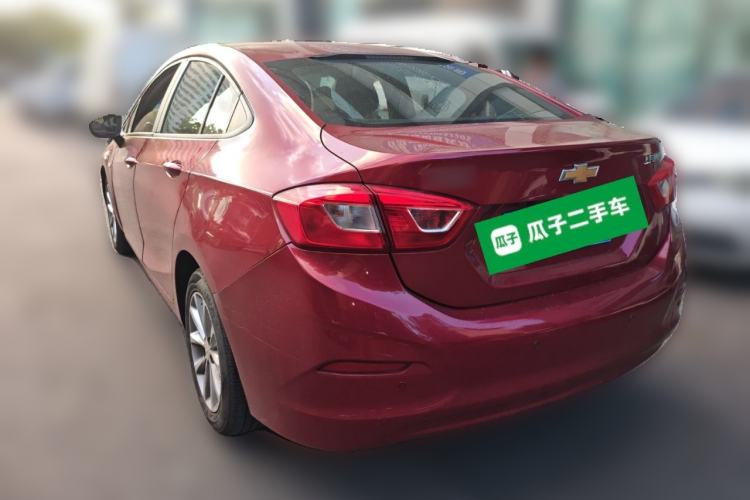 Used Chevrolet Cruze 2017 1.5L Automatic Pioneer Sunroof Edition Rear Left 45 Deg