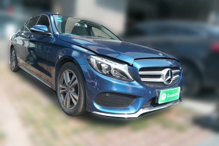 Used Mercedes-Benz C-Class 2018 C 200 L Sport Edition Front Right 45 Deg