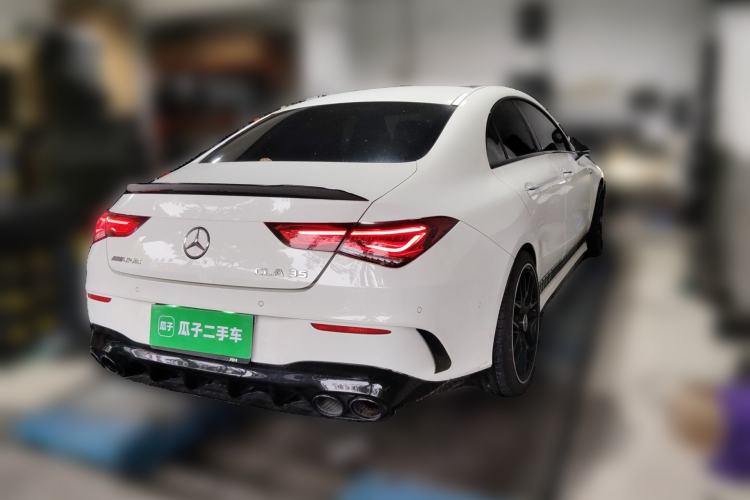 Used Mercedes-Benz CLA AMG 2021 AMG CLA 35 4MATIC Rear Right 45 Deg