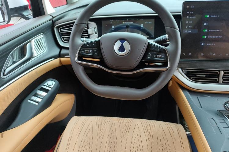 Used Denza D9 2024 DM-i 980 Four-Wheel Drive Prestige Model Steering Wheel