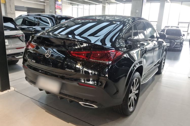 Used Mercedes-Benz GLE Coupe 2020 GLE 350 4MATIC Coupe SUV Luxury Model Rear Right 45 Deg