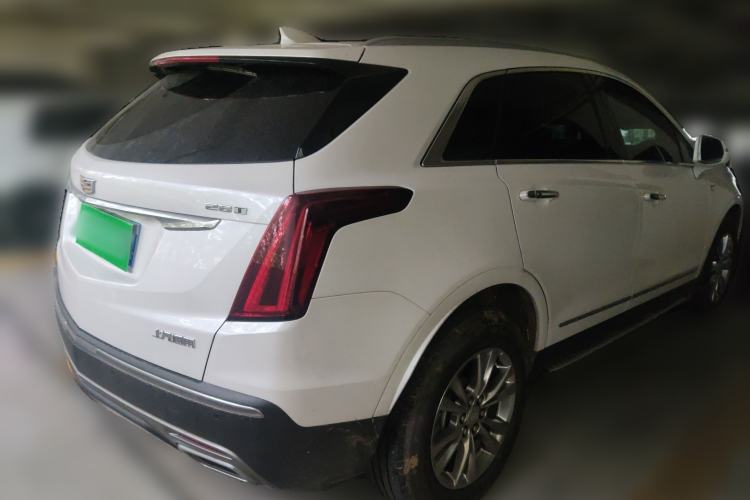 Used Cadillac XT5 2021 2.0T Two-Wheel Drive Luxury Version Rear Right 45 Deg