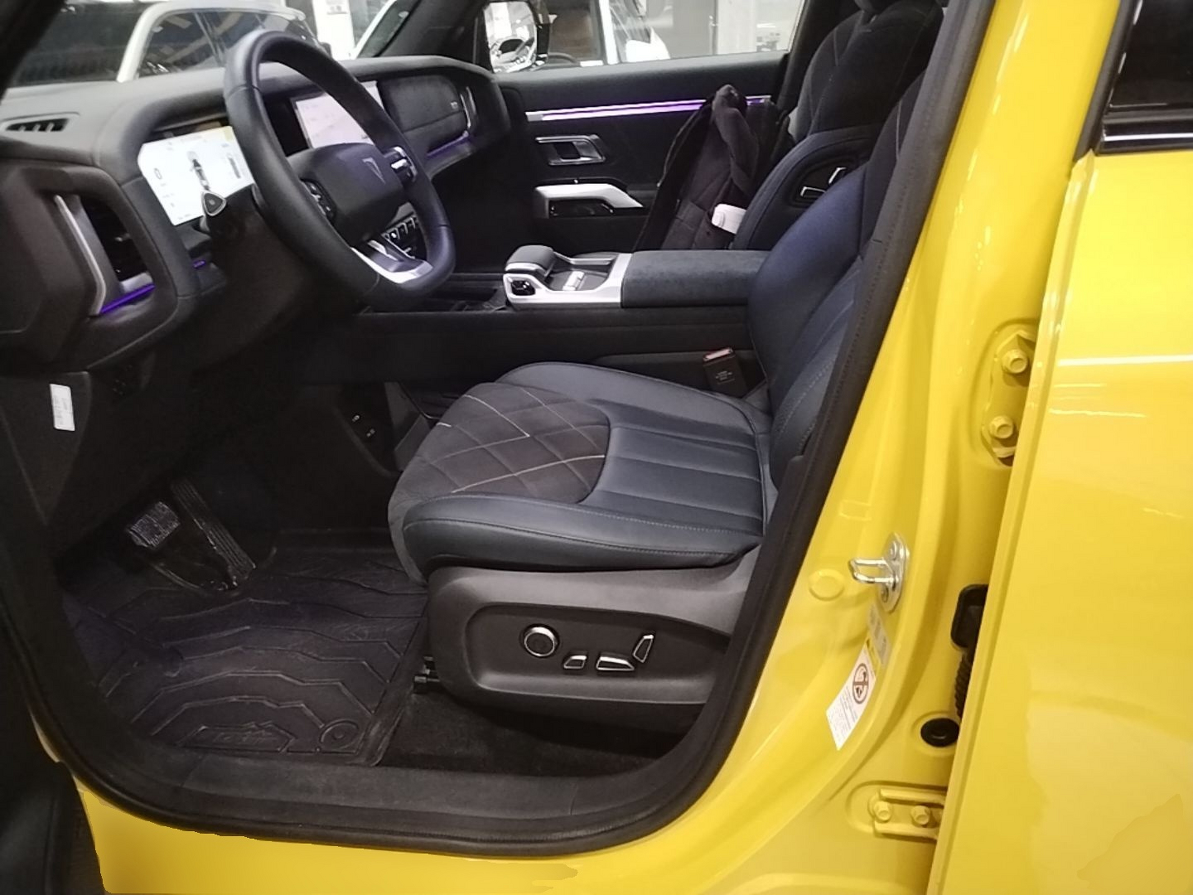 Avant de la voiture