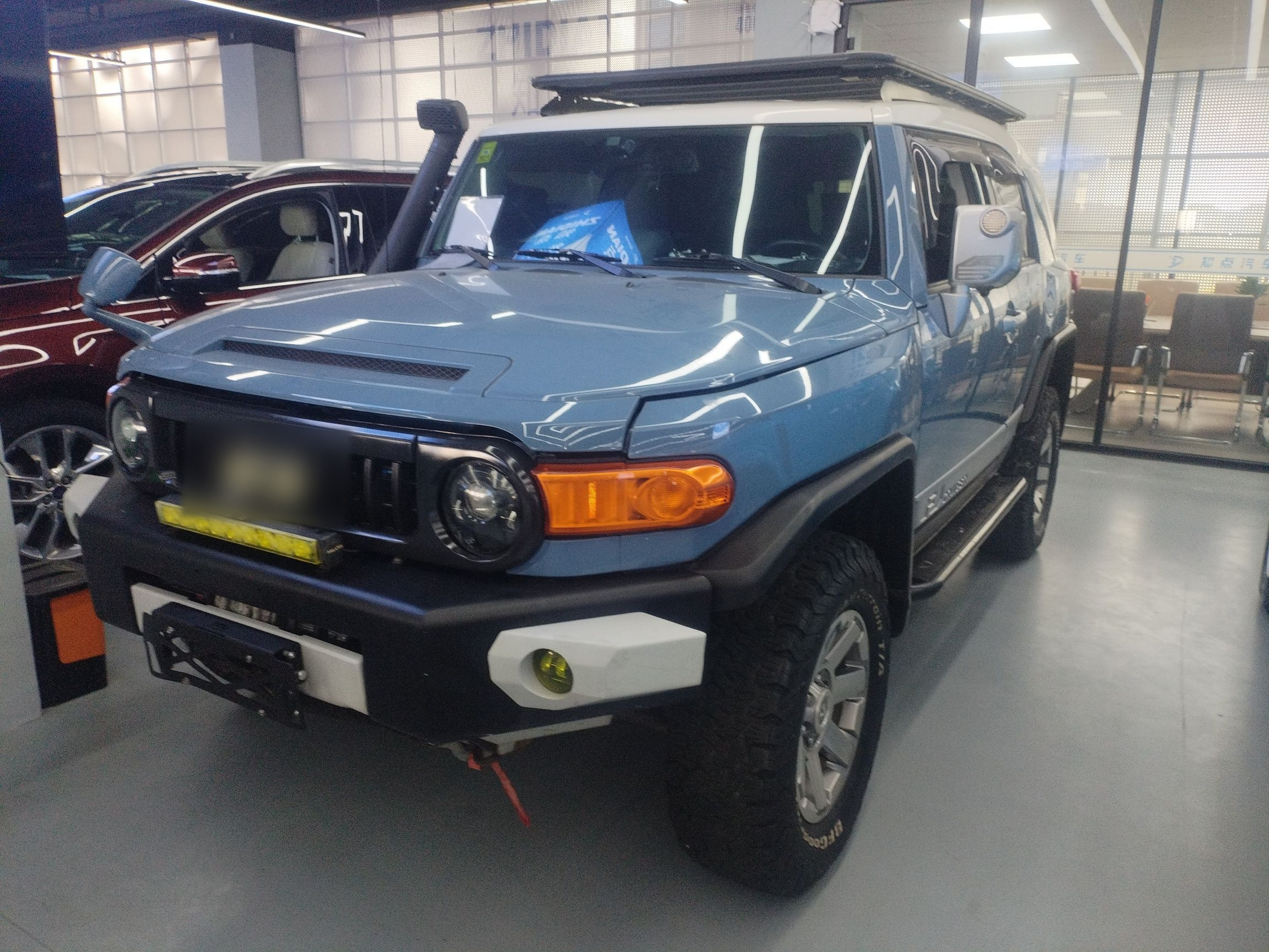 Parte inferior delantera