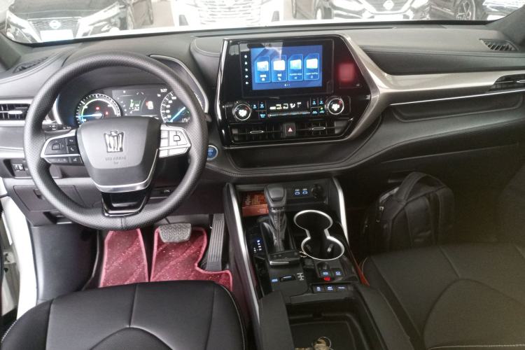 Used Toyota Crown Kluger 2021 2.5L HEV Four-Wheel Drive Elite Edition Center Console