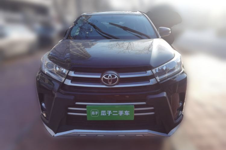 Used Toyota Highlander 2018 2.0T Two-Wheel Drive Elite Edition 7 Seats Emission Standard China V Front