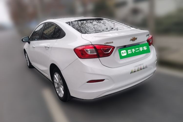 Used Chevrolet Cruze 2017 1.5L Automatic Pioneer Sunroof Edition Rear Left 45 Deg