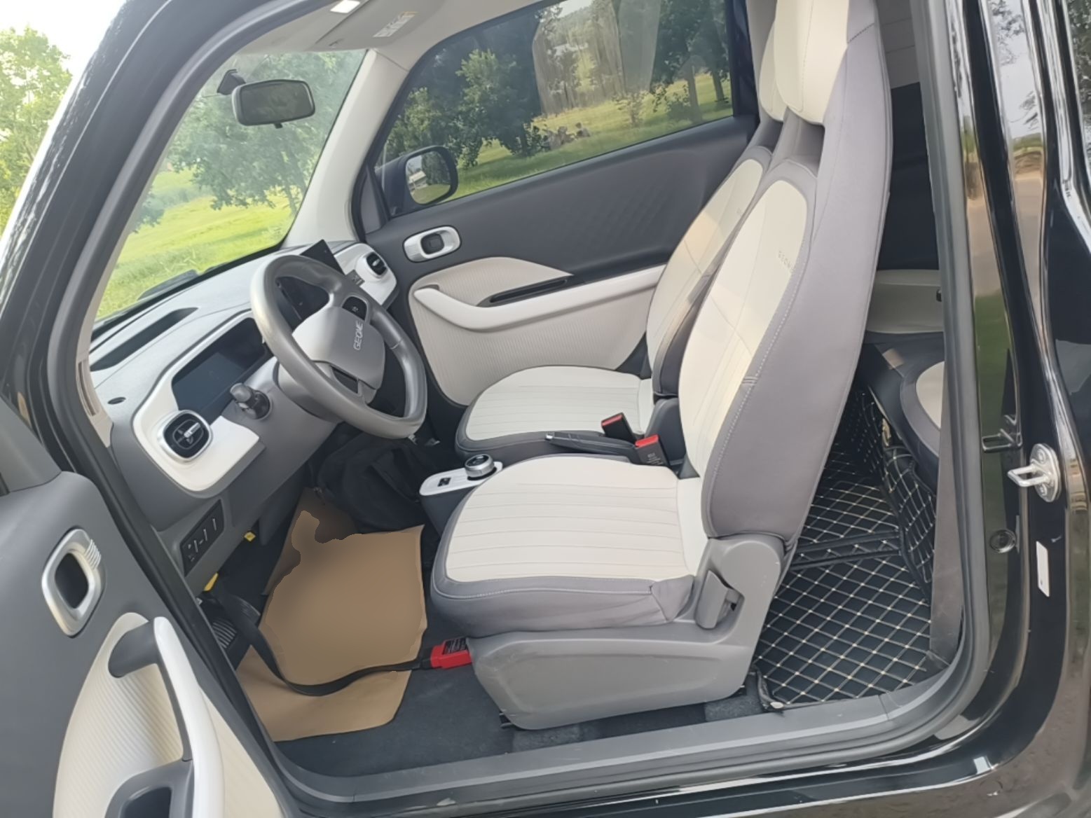 Avant de la voiture