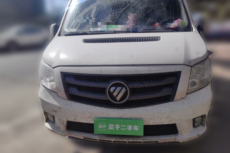Used Foton Toano 2022 2.8T Manual Jixiang Van Long Wheelbase Ultra-High Roof Rear Dual Tires 3-Seater F2.8NS6B177L
