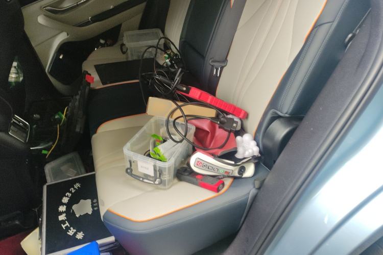 Used BYD Song PLUS New Energy 2023 Champion Edition DM-i 150KM Flagship PLUS 5G Left Rear Seat